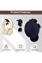 20 hat hooks, baseball cap rack, wall-mounted hat hooks, no drilling required, scarf organizer - 4