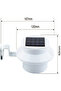 4-Pack Solar LED Gutter Lights – White Solar Night Lights, Wall Lights, Fence Lights, Gutter Lights - 2