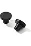 10-piece set of black kitchen cabinet knobs, round dressing table drawer knobs