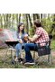 Beach chair hanging storage bag - multi-functional compartments - 41 x 25 cm - 6