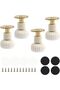 This four-piece set features adjustable furniture legs with non-slip rubber bases, The height is adjustable between 54 and 63 mm, suitable for...