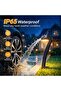 Solar Outdoor Path Lights 4-Pack Upgraded Bright LED Garden Lights IP65 Waterproof for Yards Driveways Sidewalks Patio Decor - 4