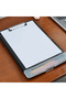 A4 document organizer, 2-in-1 metal clip, rust-proof folder, care clip, includes pencil case, office supplies.
