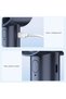 Mini handheld fan - Portable fan - Powerful airflow - LED display - With phone holder - Long battery life - for office, home, and outdoor use -... - 3