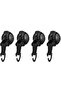 Suction cups with hooks, heavy-duty, bathroom, kitchen, shower, towels, accessories, wall-mountable without drilling, home, camping, RV. - 5