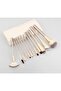 12pc Professional Beige Makeup Brush Set with Portable Travel Cosmetics Case - 3
