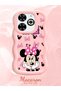 Infinix Smart 8 Plus Compatible Wavy Frame Mouse Cartoon Patterned Quality Silicone Phone Case