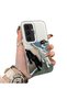 Samsung Galaxy S25 Fe Compatible Hard Acrylic Back Silicone Edge Lens Protection Case