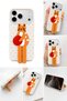 3D Cat Figured Soft Touch Silicone Phone Case with Stand Compatible with iPhone 17 Pro Max / 18 Pro Max - 3