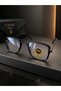 Set of 2 Small Square Popular Uv-400 Glass Protected Women's Sunglasses (1 Brown 1 Black Color) - 5