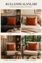 Wellsoft Decorative Throw Pillow Cover 45X45 and 30X50 Plush Sofa Cushion Cover |   Tile - 3