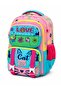 Multi-Compartment'Love Cat' Orthopedic School Backpack, Thermos Lunch Bag and Pencil Case 3-Piece School Bag Set - 3
