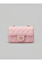 Mini Quilted Knitted Chain Women's Hand and Shoulder Bag