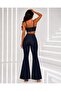 - Women's High Waist Flared Jean Pants