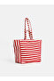 Two Mt Shop Quality Striped Women's Shoulder Bag - 3