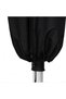 Waterproof outdoor rotating clothes rack cover, zippered rotating clothes rack protective cover, Oxford cloth, black (160 x 15 x 15 cm) (canopy... - 2