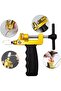 This 2-in-1 tool set for cutting glass bricks, ceramics, glazed tiles, It w/ an all-in-one handheld tile cutter & two cutting blades - 4