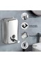 Stainless Steel Soap Dispenser - Wall-Mounted - 500ml - Modern Style - Stainless Steel - 4
