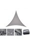 3x3 meter triangular sunshade sail – High-density 300D Oxford cloth – Blocks 90% of UV rays – Highly weather-resistant – Easy to install – for... - 3