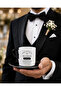 Porcelain Groom Coffee Cup and Saucer |   Black Turkish Coffee Cup with Handle |   Promise, Engagement, Girl's Request Groom Coffee Presentation Set