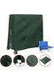 Waterproof Oxford cloth ping pong table cover, 185 x 165 x 70 cm, green outdoor ping pong table cover.