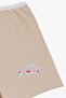 Girl's Boxer Shorts with Ice Cream Print, Ages 5-11, Beige - 3