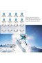 Snowboard binding screws, ski fixing pads, accessories, anti-slip pads, universal model round screws - 3