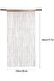 Curtain for window decoration, room divider, single curtain for window, 90x200cm - 3