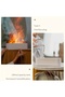 1 Simulated Flame Lamp 5.07 oz USB Powered RGB Lighting Timer Humidifier Suitable for Bedroom/Office Decor - 3