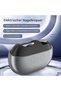 3-in-1 electric nail clippers with polishing and nail collection, children, adults, seniors, USB-C, portable, grey. - 2
