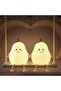 Children's night light - Timer - child-safe - USB rechargeable - LED - Bulb - RGB colors - Dimmable - Nursery lighting - 5