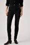 721 High Waist Skinny Worn Midnight Black Women's Jeans - 3