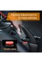 Steering Wheel Locks and Anti-Theft Seat Belts for Cars SUVs Golf Carts Yellow Protection Devices - 2
