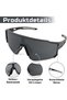 Unisex sports sunglasses, polarized sunglasses, cycling glasses, running glasses, for mountain biking, road cycling, skiing and running - 3