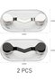 Magnetic glasses holder (2-piece), stainless steel glasses holder, magnetic pin for all clothing - 4