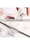 Two-piece transparent book clip set - convenient and practical bookmarks for home, work, and school. - 2