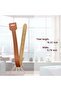 Leather curtain tiebacks, 4-pack leather curtain fasteners, classic curtain tiebacks, no-drill curtain cord tiebacks, for for home, office - 3