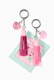 Lip gloss keyring set