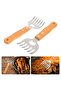2-Piece Meat Frying Fork, Claw-Shaped Grilling Tool, Perfect for Parties - 3