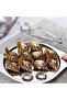 4 Stainless Steel Snail Clip Set for Kitchen Use - 3
