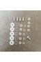 Two Sets Universal Replacement Floaters Gasket Kits Lid Valve Positioning Shafts Steam for 5/6/8 Quart Pressure Cookers XL YBD60-100 - 2