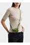 Women's Khaki Color Stylish Design Mini Hand and Shoulder Bag