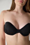 Magıcform Basic Flat Strapless Underwire Supported Water Bra Black