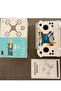 Mini Drone quadcopter remote control airplane high fall resistance toy (blue) - 6