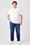 Men Regular Fit Embroidered Logo Short Sleeve Polo Shirt, White - 2