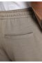 Regular Fit Mid Waist Straight Leg Men's Beige Trousers - 6