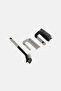 2 Pieces Floor Gap With Grout Cleaning Brush, Grey - 2