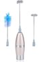 Handheld Milk Frother - Electric Milk Frother for Mixing Coffee - Egg Whisk and Milk Frother - Create Foam