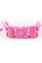 Children's swimming goggles with silicone shoulder straps and waterproof design (rose red) - 4