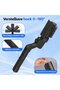 3-Speed Rechargeable Electric Grill Brush, 180° Adjustable Stainless Steel BBQ Cleaner - 5